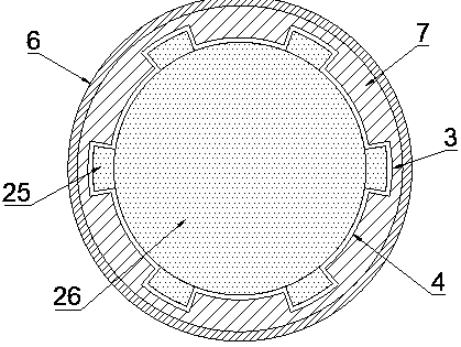 Embedded vehicle-mounted cup fixing saucer assembly