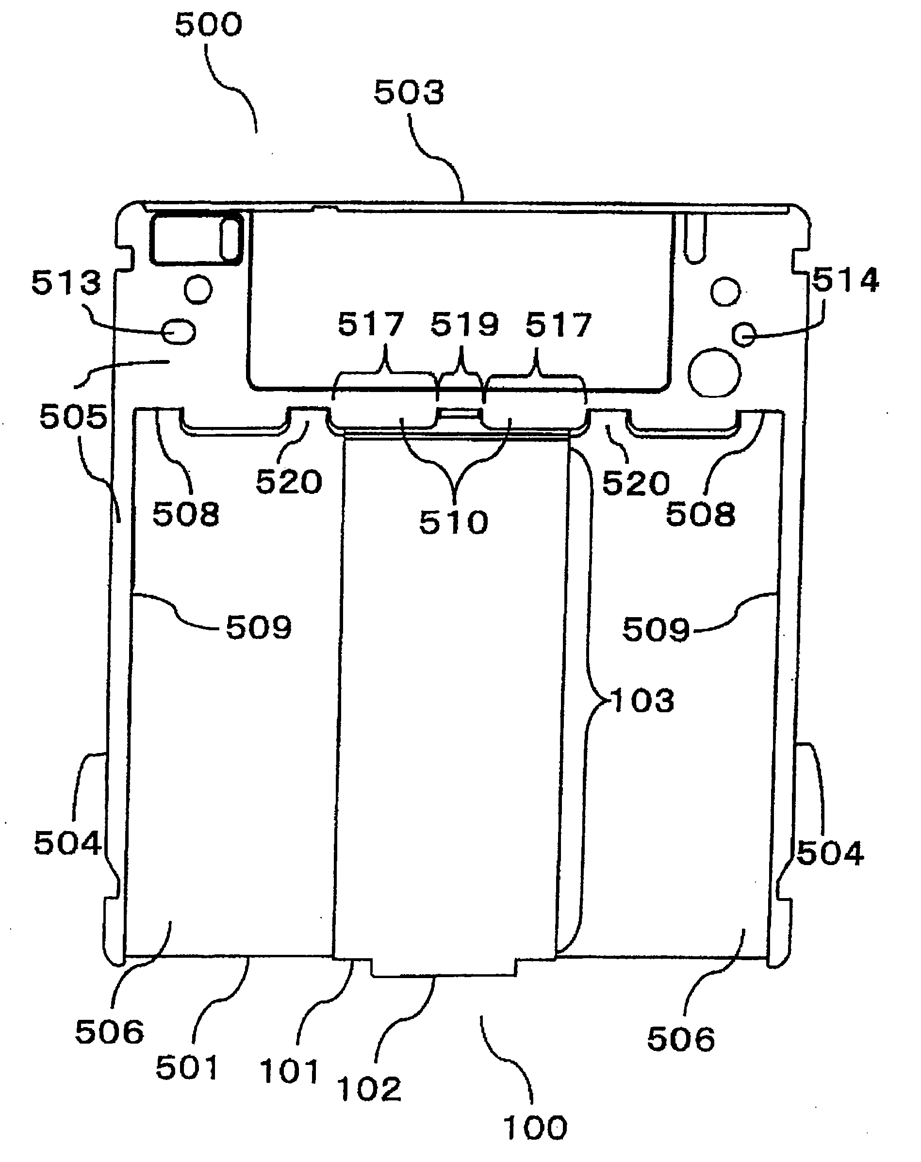 Case Member and Cartridge