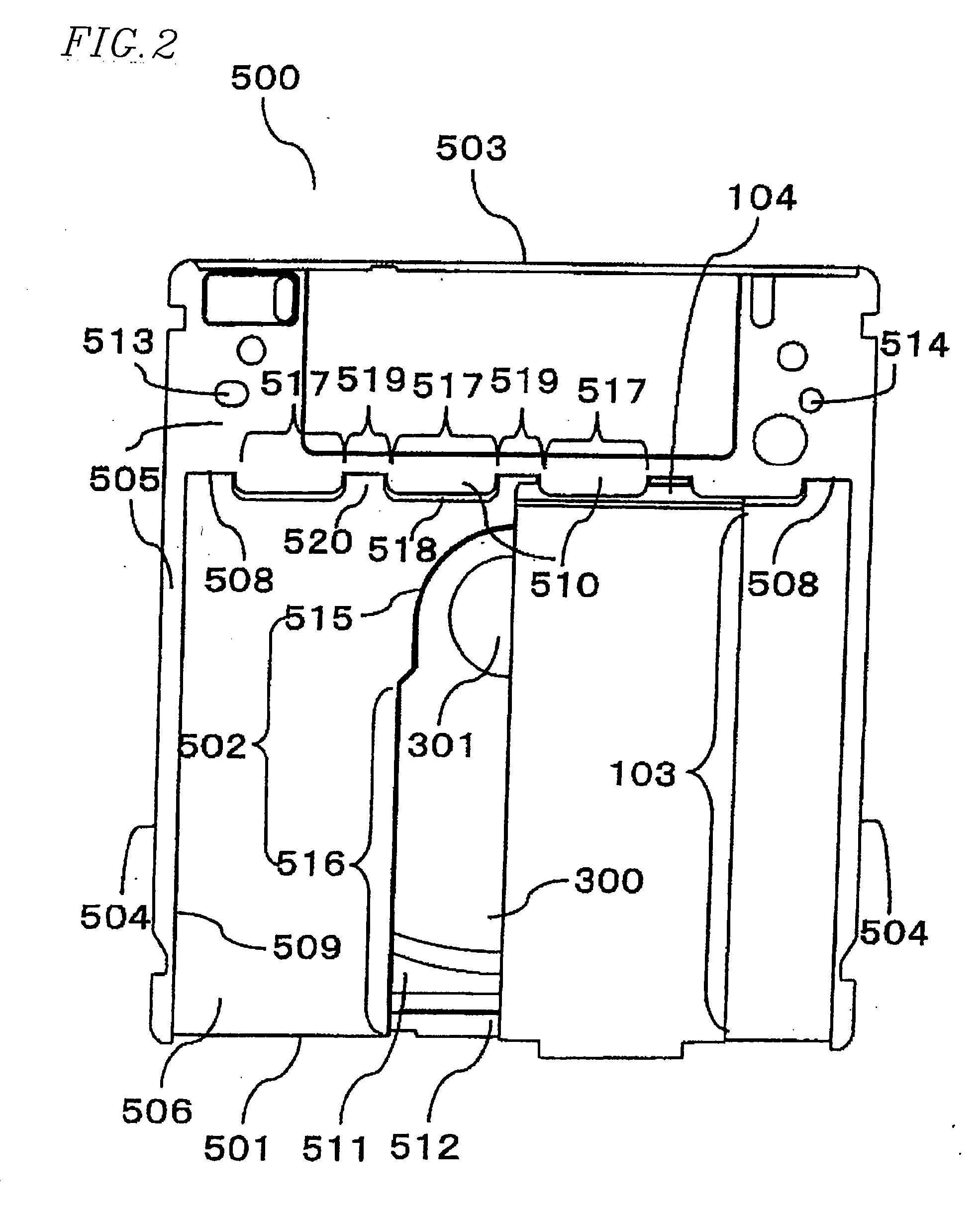 Case Member and Cartridge