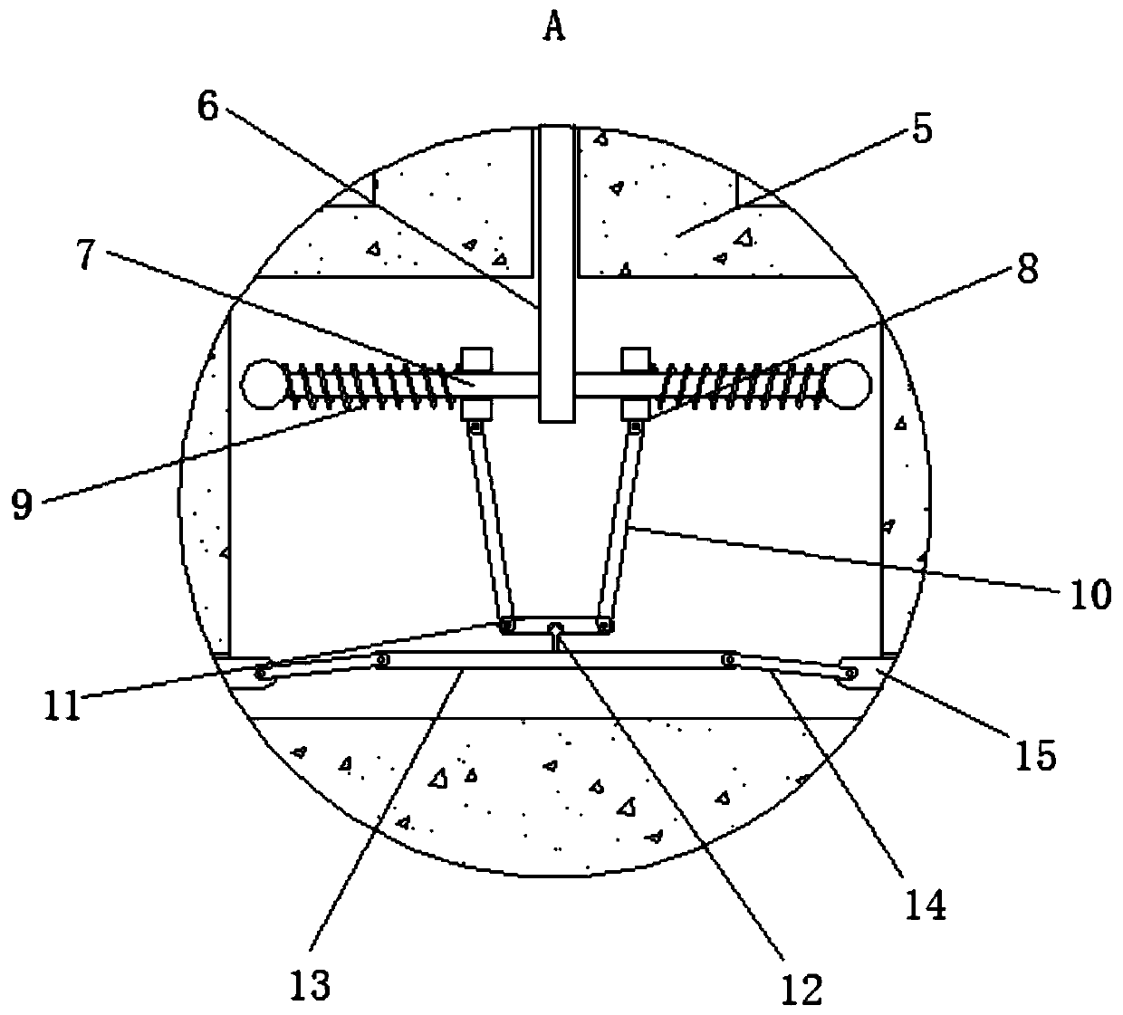 Filling device capable of preventing dripping phenomenon by utilizing centrifugal force principle