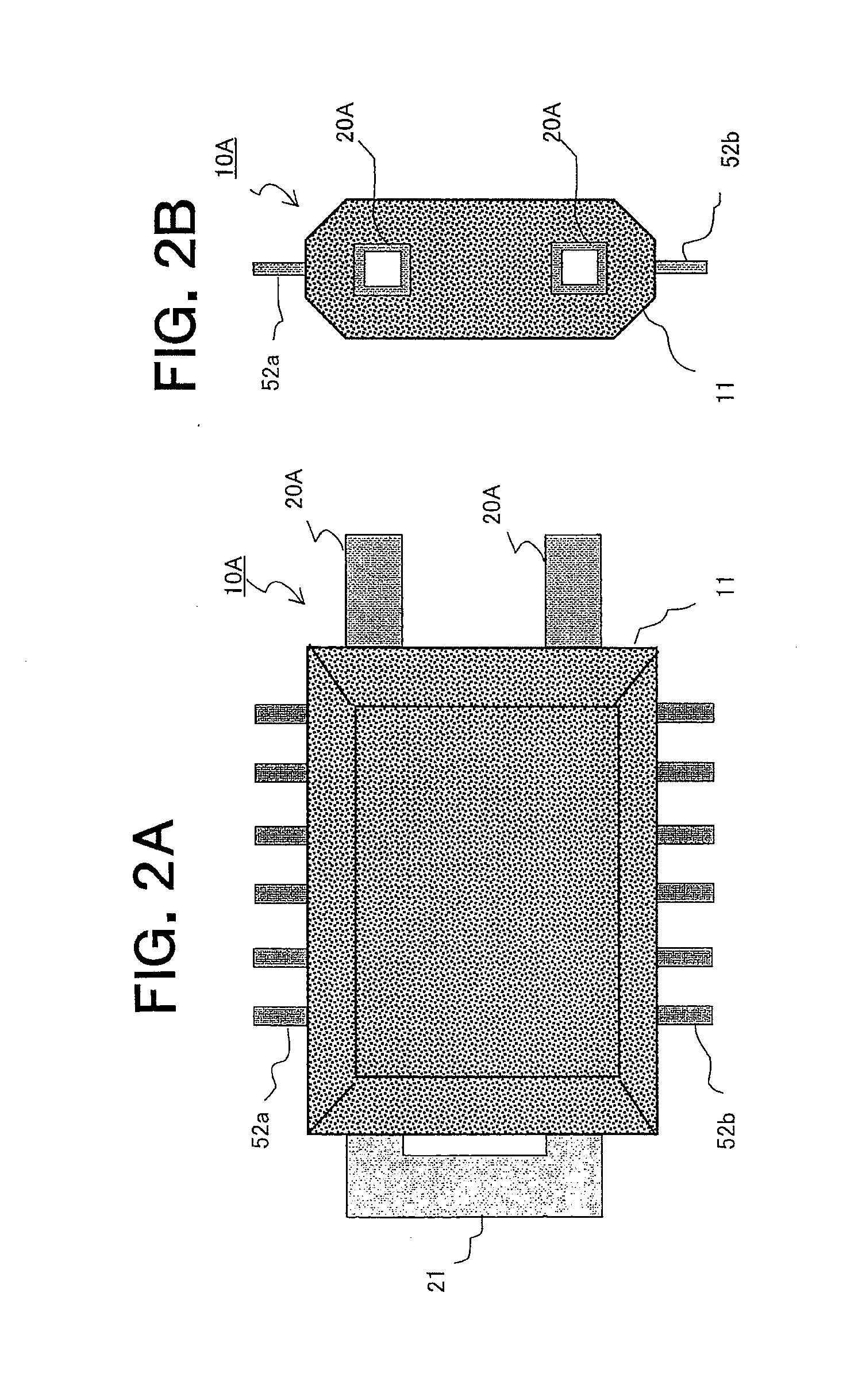 Resin-sealed electronic control device and method of fabricating the same