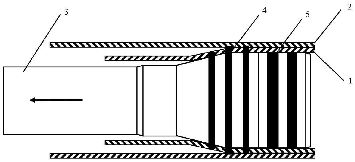 An expandable liner for refracturing and refracturing method