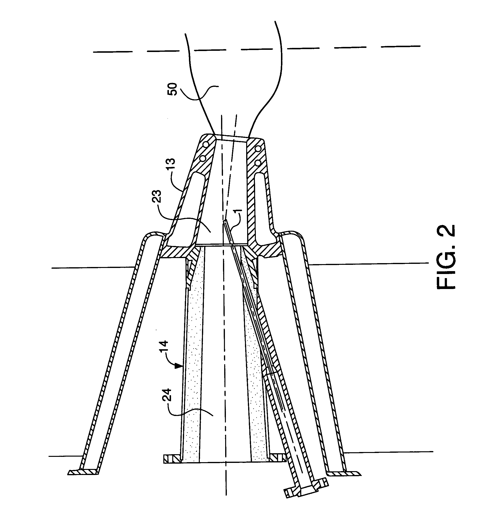 Oxidant-swirled fossil fuel injector for a shaft furnace