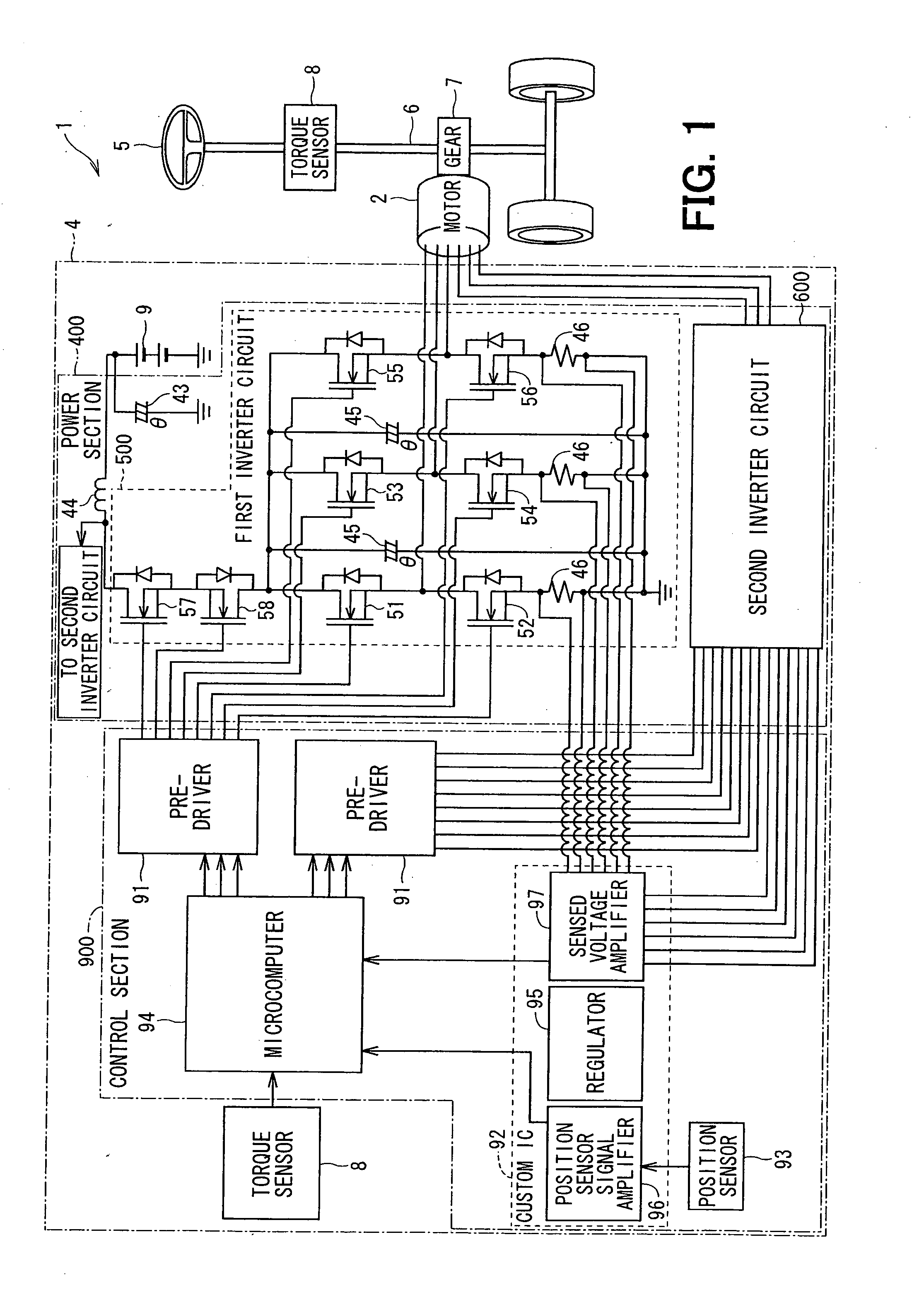 Inverter device and drive unit using the same