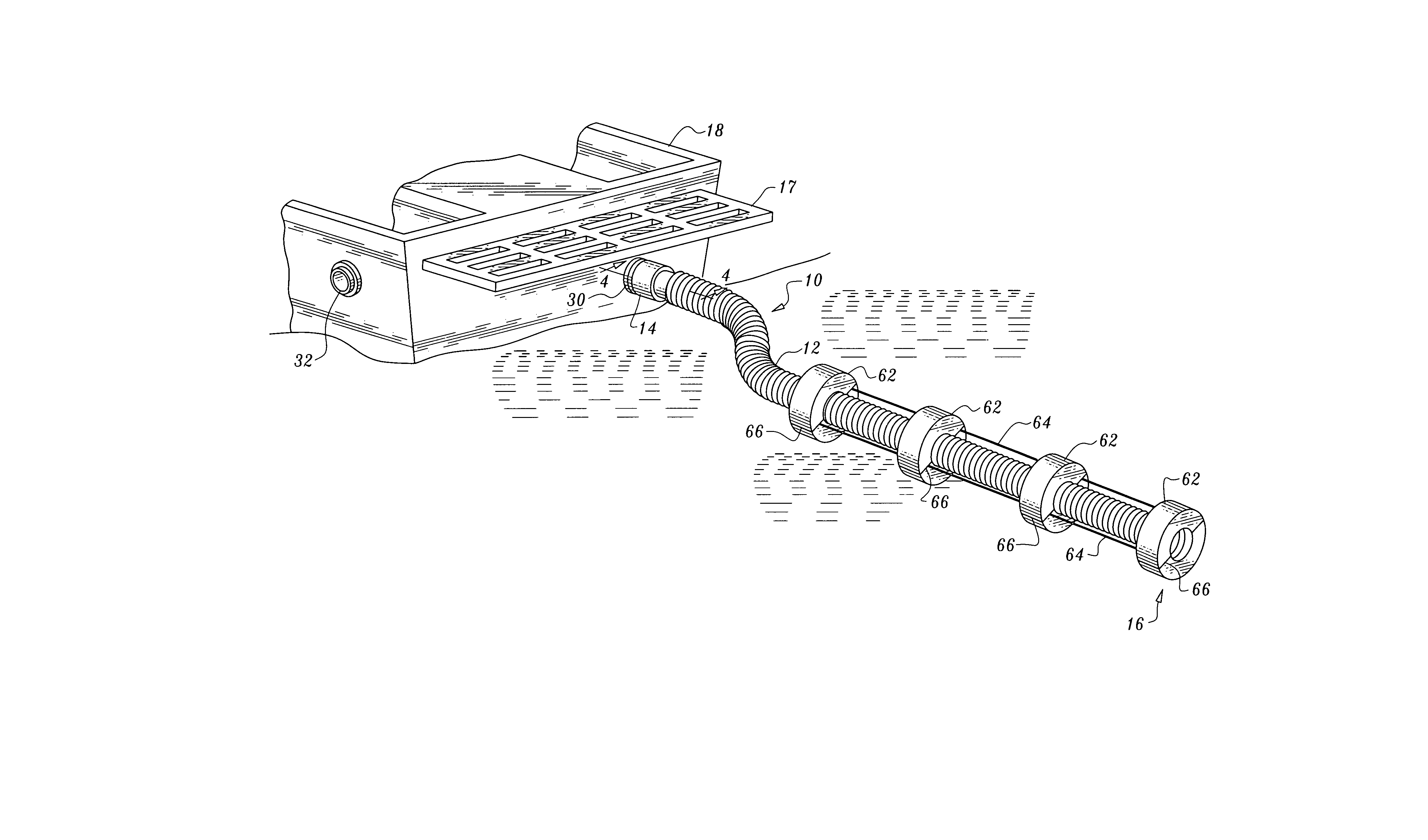Device for redirecting boat motor exhaust