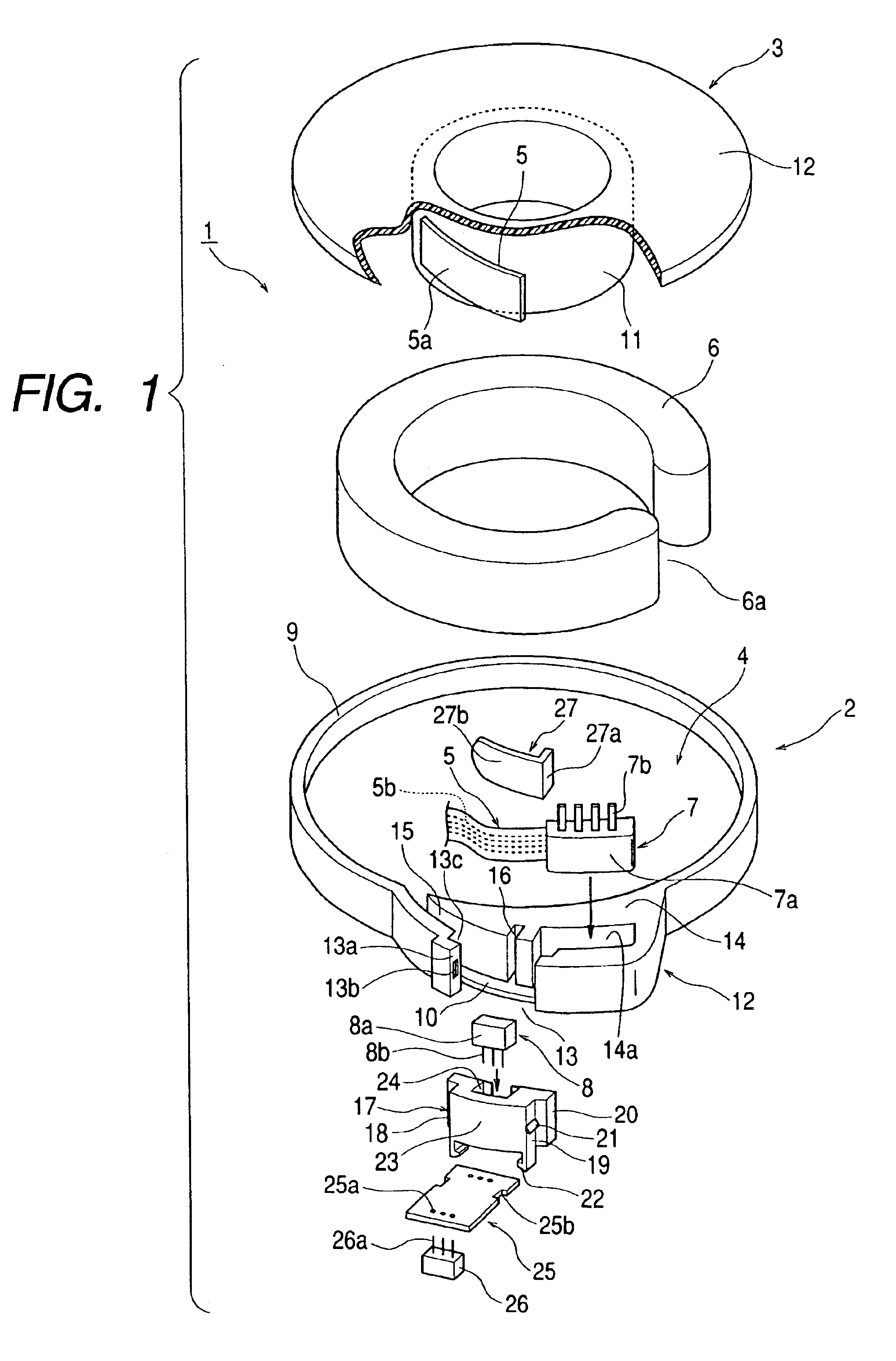 Rotary connector that prevents excessive temperature increase generated in a flexible cable