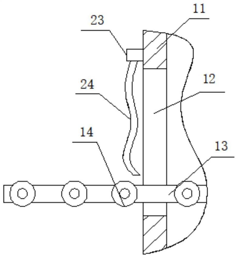 Large casting semi-automatic cleaning equipment with sewage treatment system