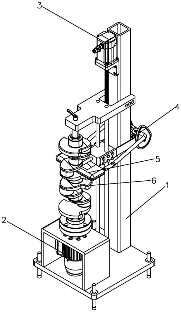 Magnetic particle grinding machine and method suitable for solid surfaces of crankshafts and non-standard shafts