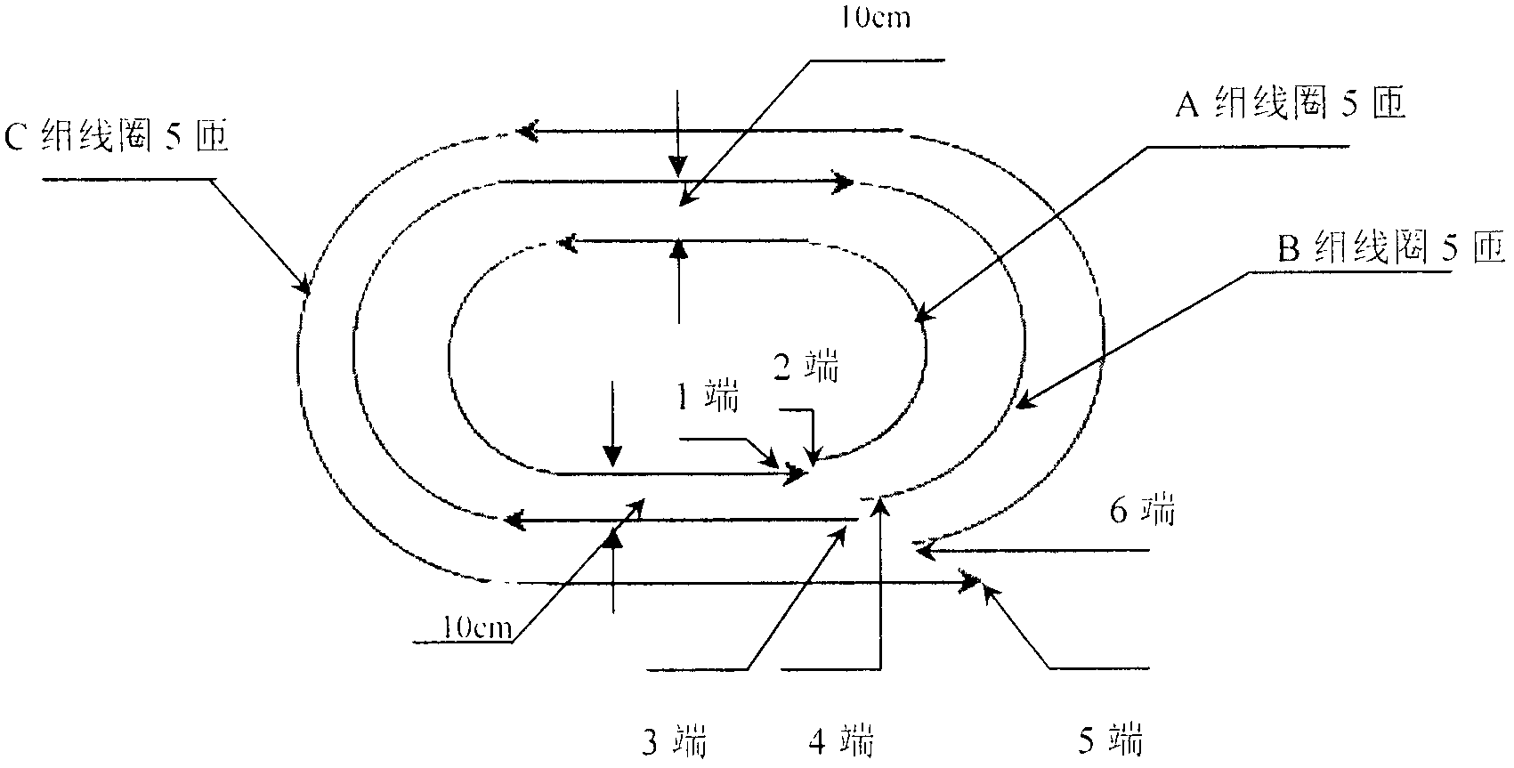 On-line electric automobile power supply system based on wireless power transmission technique