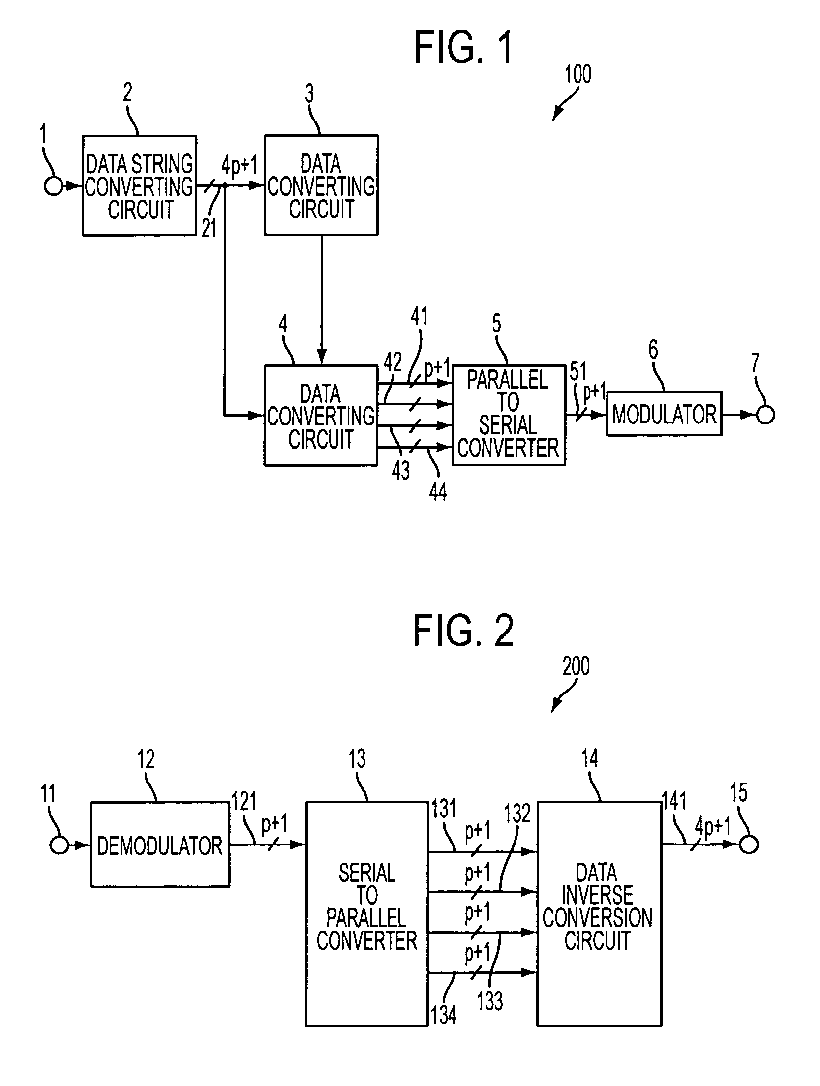 Modulation device, demodulation device, communication system using the same, program and method for implementing modulation and demodulation