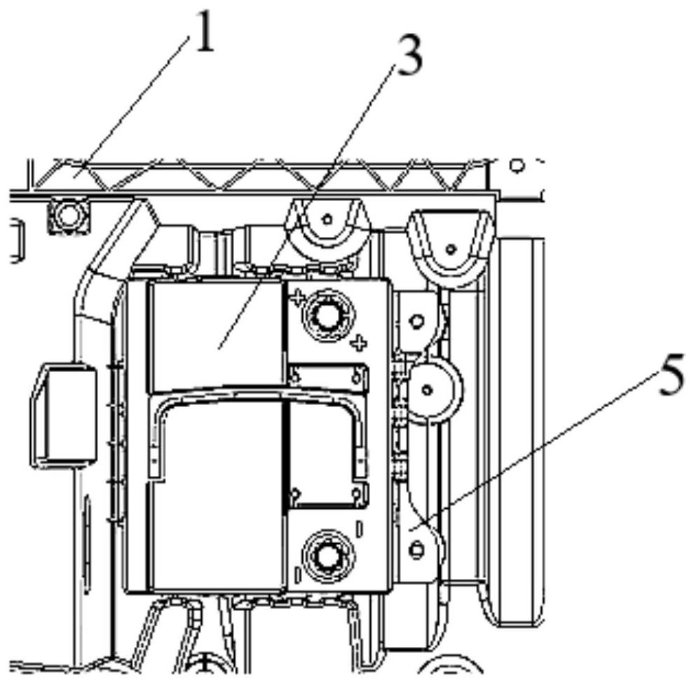 Mounting mechanism for vehicle and vehicle