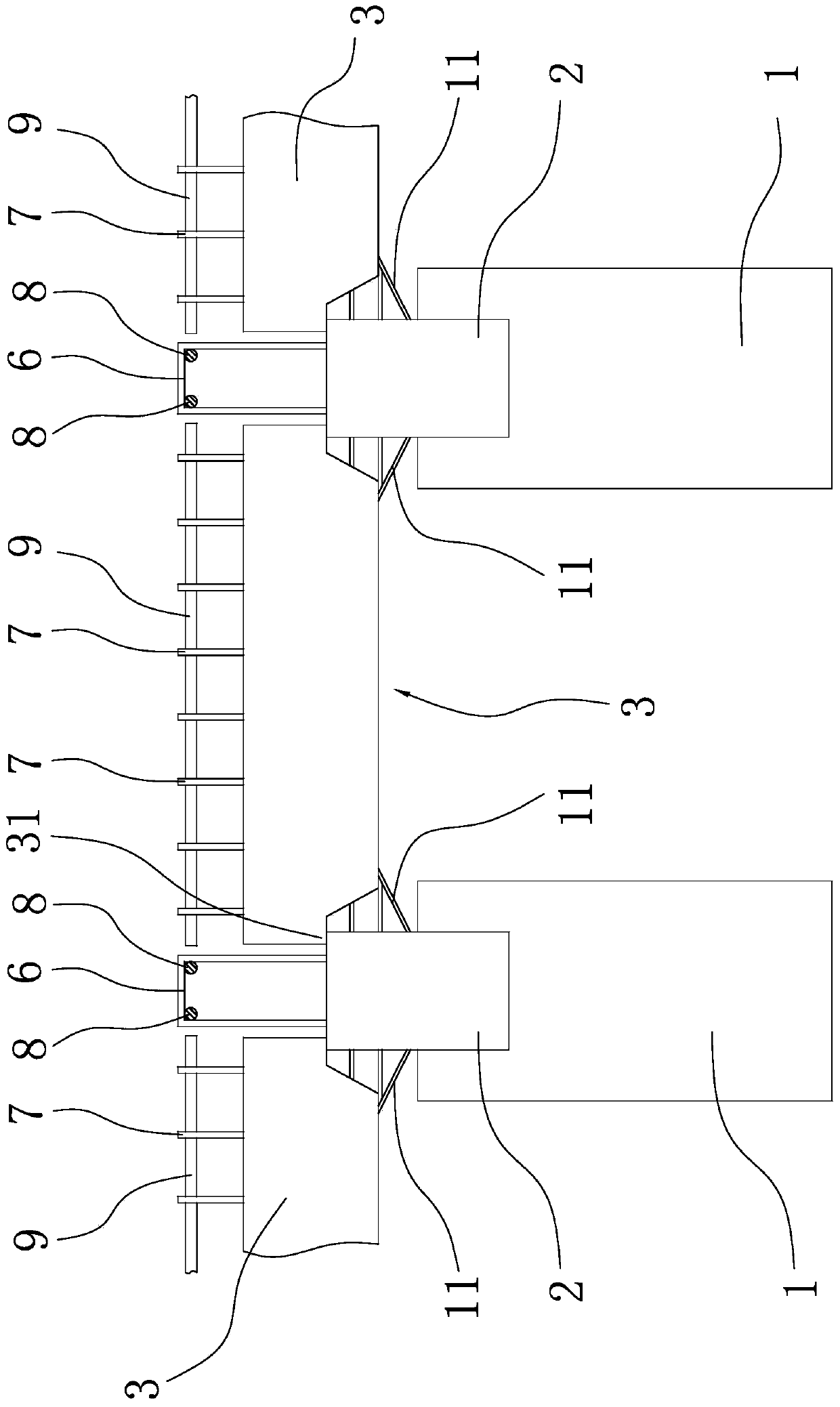 A Construction Method of Prefabricated Beam Steel Bearing Plate Resistance Mesh Composite Floor