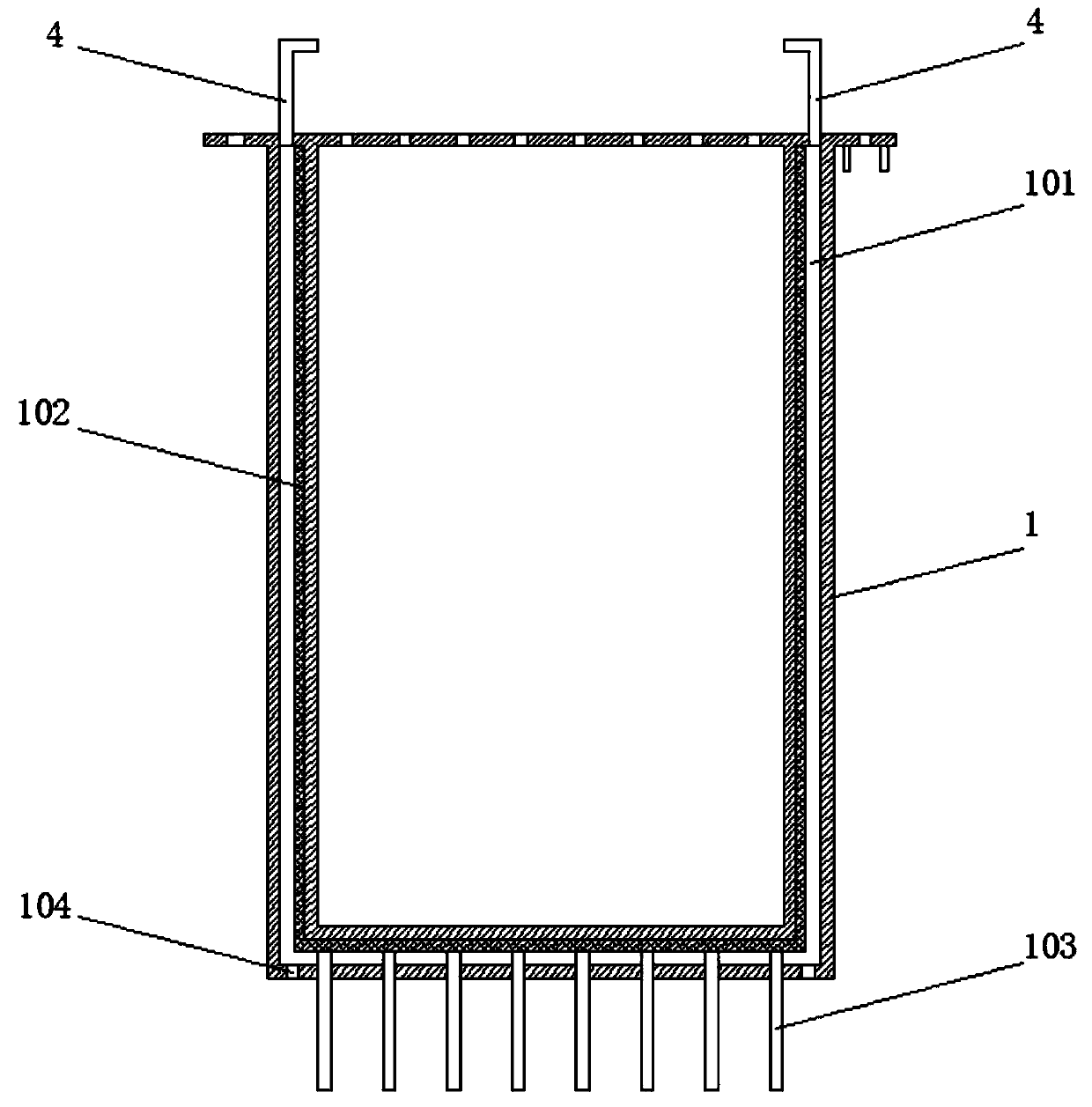 Dustproof heat dissipation structure for computer