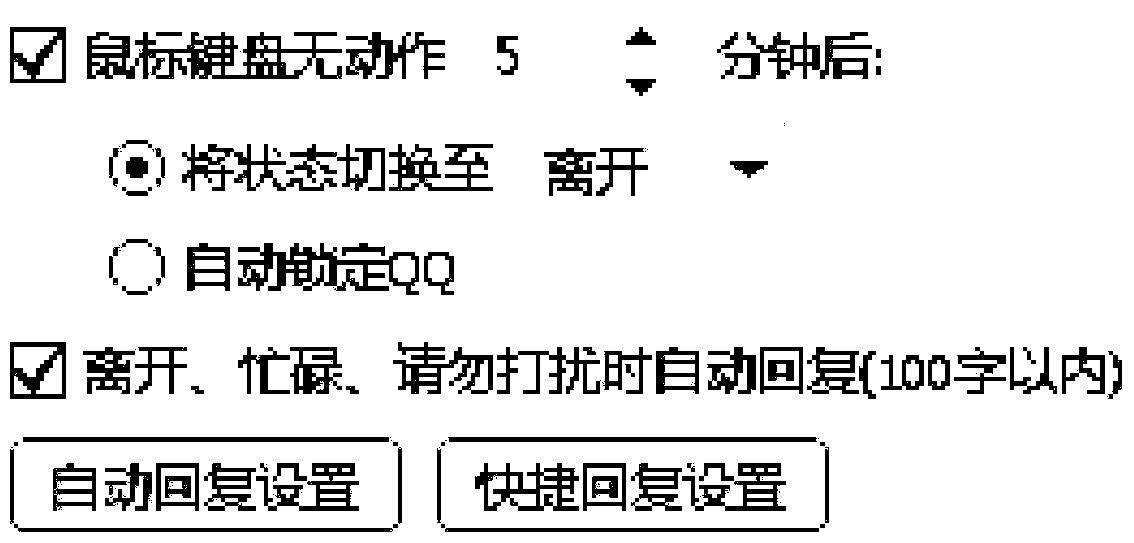 A method and device for determining user status