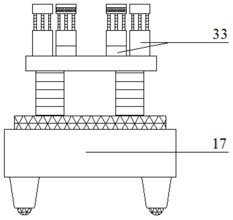 A mechanized rapid arching device and method based on a construction bench