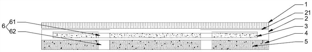 Disposable absorption core and preparation method of disposable absorption core