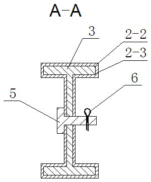 Sleeve-combined tool platform for cantilevered scaffolding and its operating method