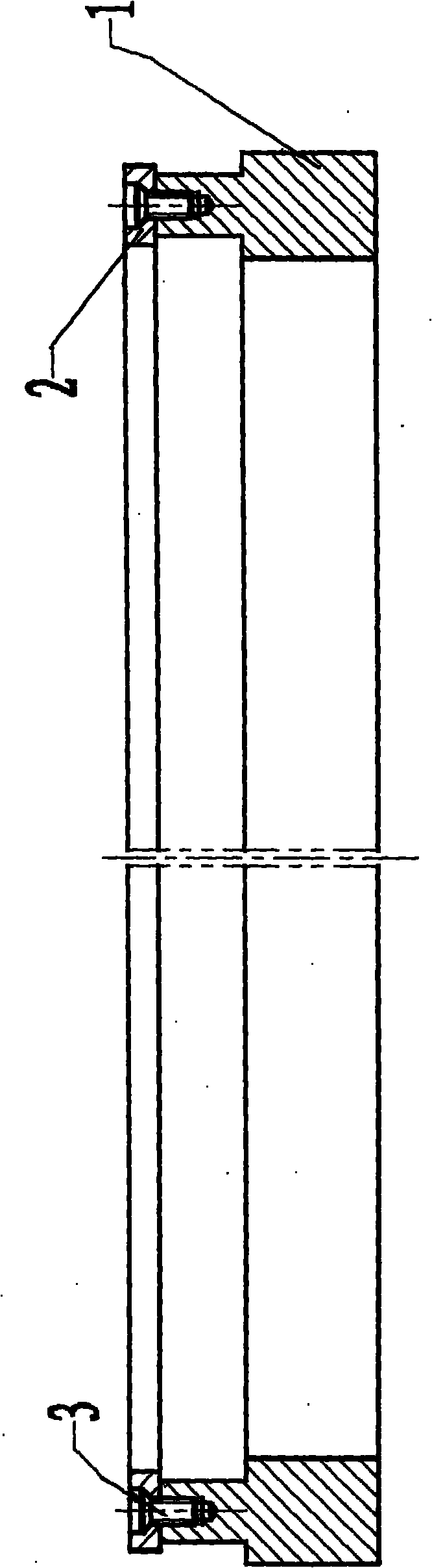 Processing method of ultra-thin annular pieces