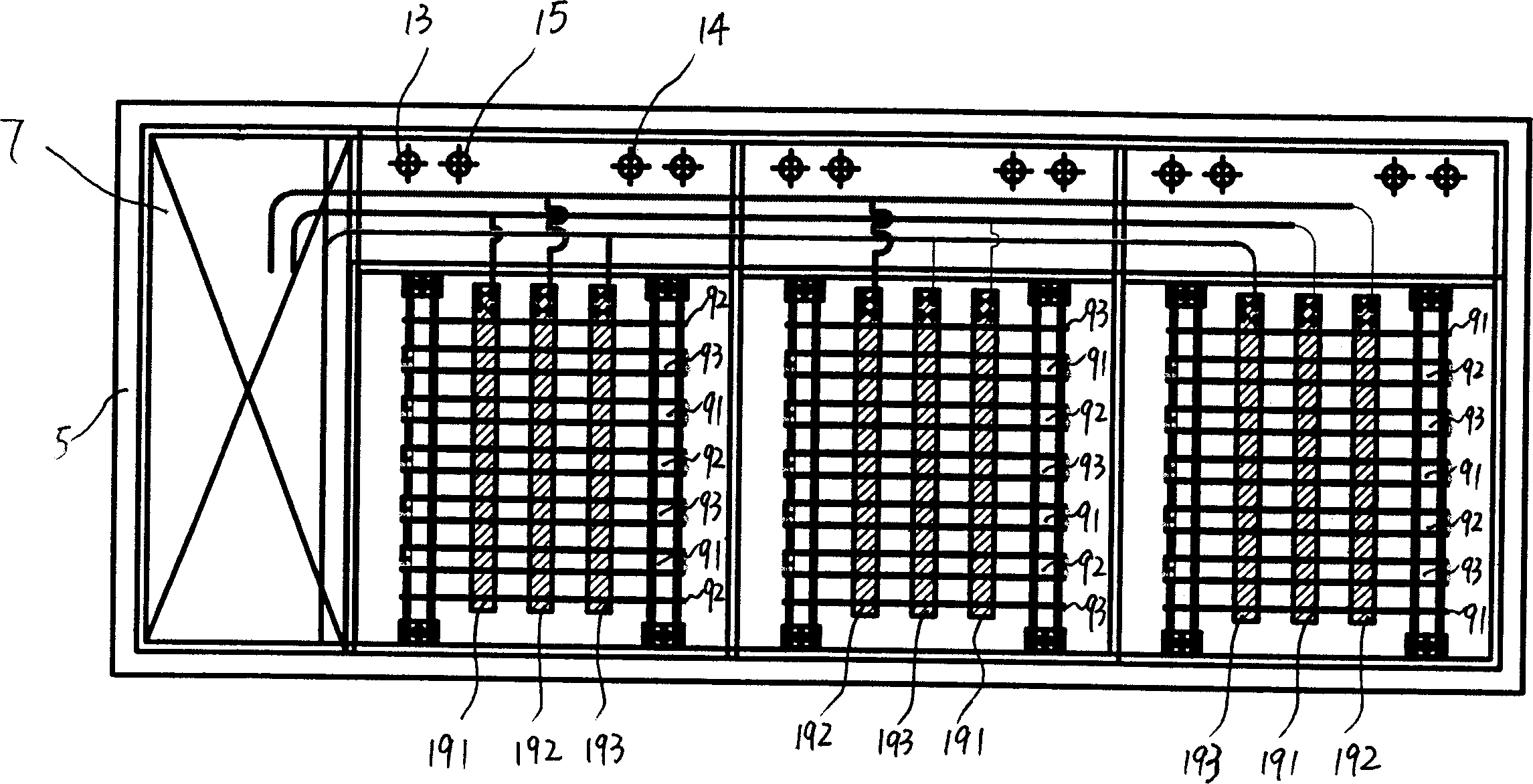 Shipping power station integrated test system