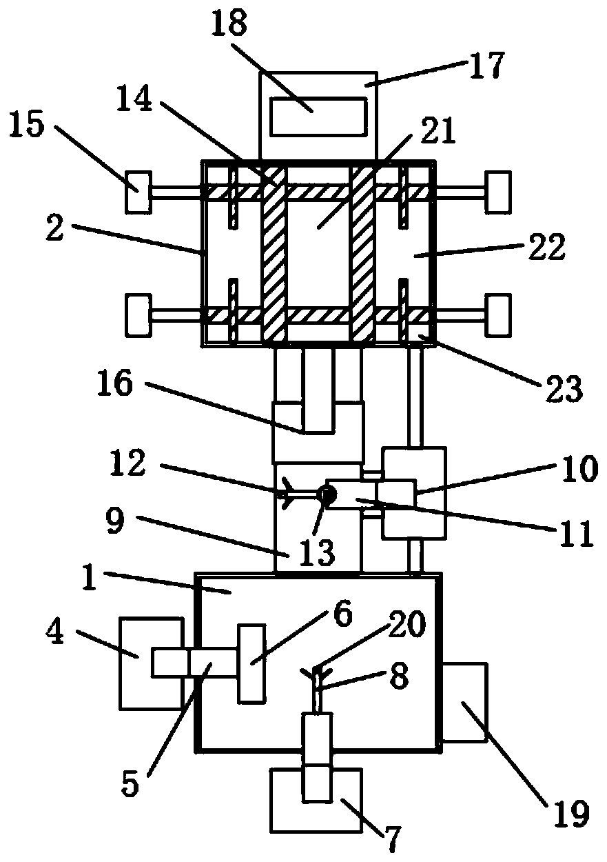 A PLC-based film-touch packaging device and method for mobile phone cases