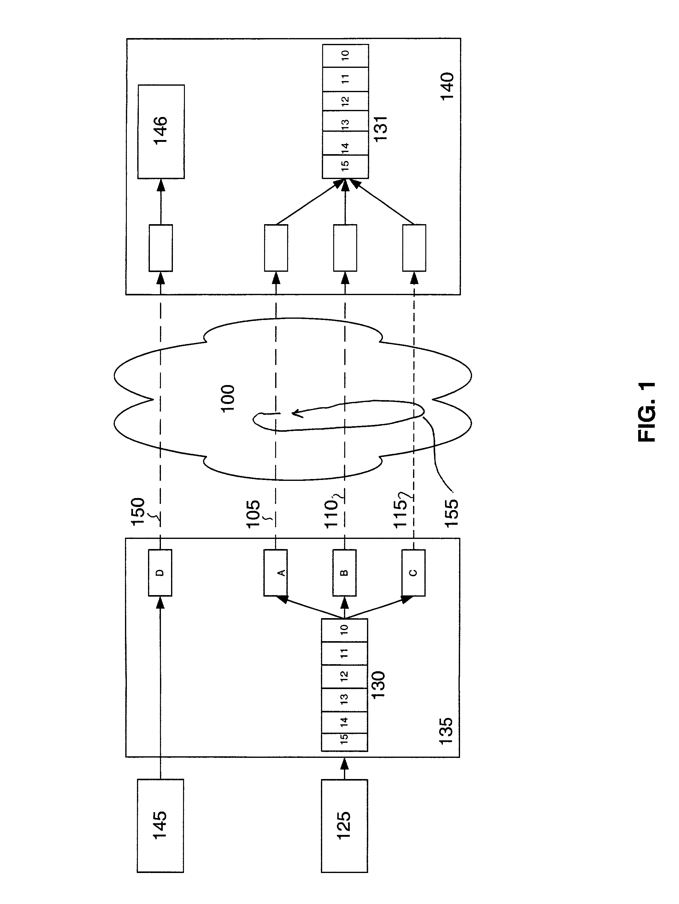 Method for multi-link load balancing to improve sequenced delivery of frames at peer end