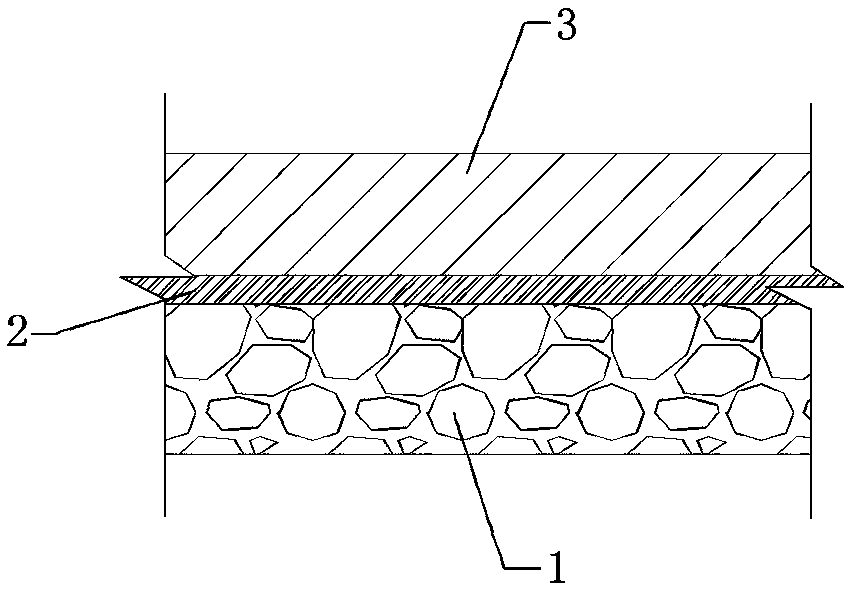 High-binding-force graphite film metal composite material and preparation method thereof