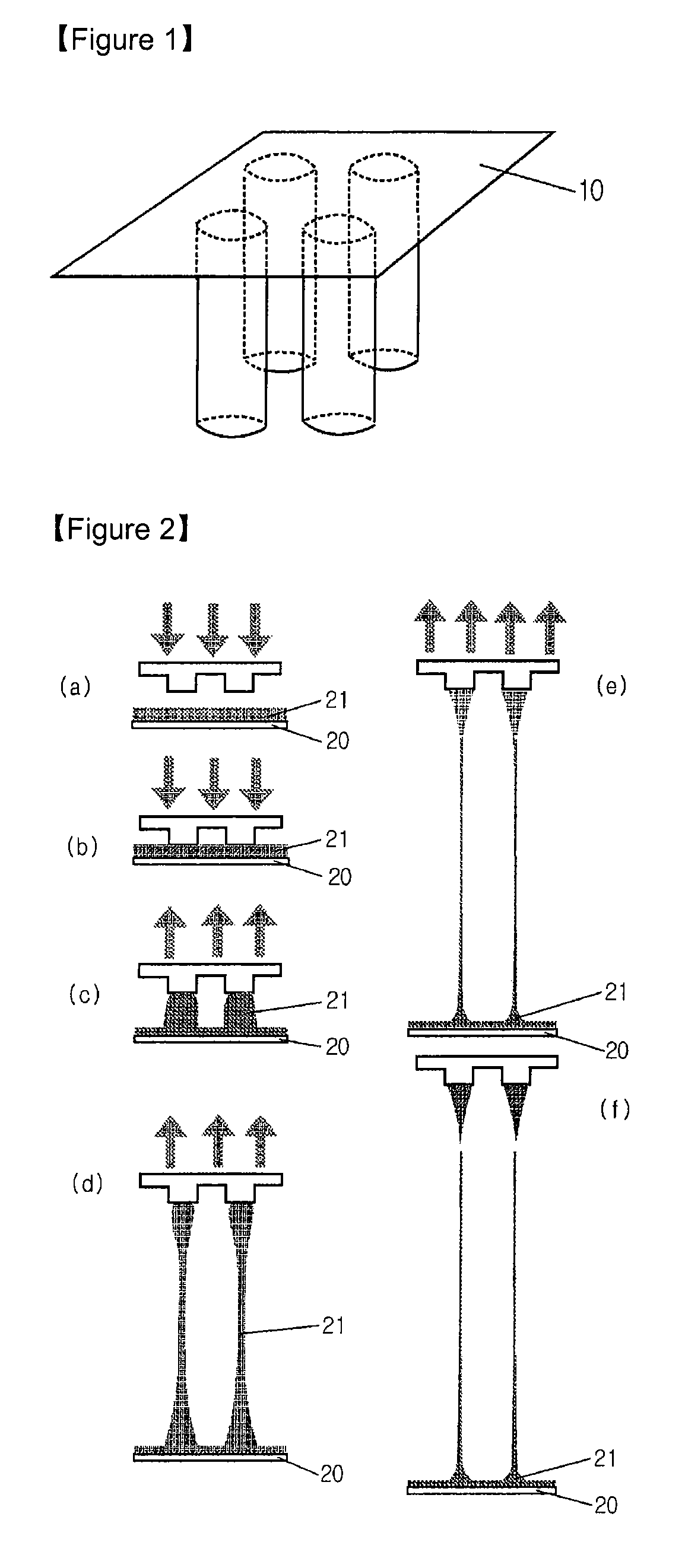Solid type microneedle and methods for preparing it