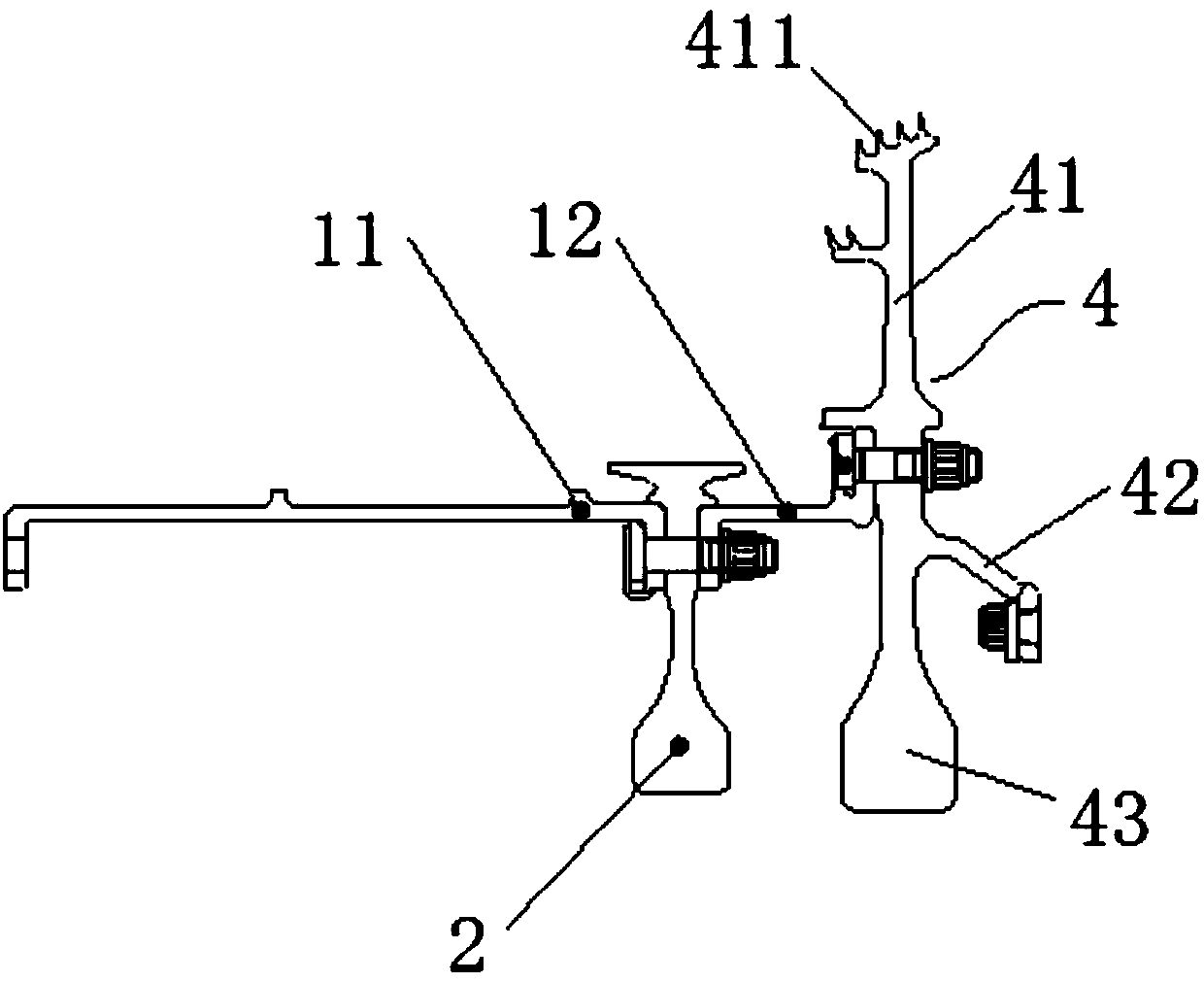 A compressor test device