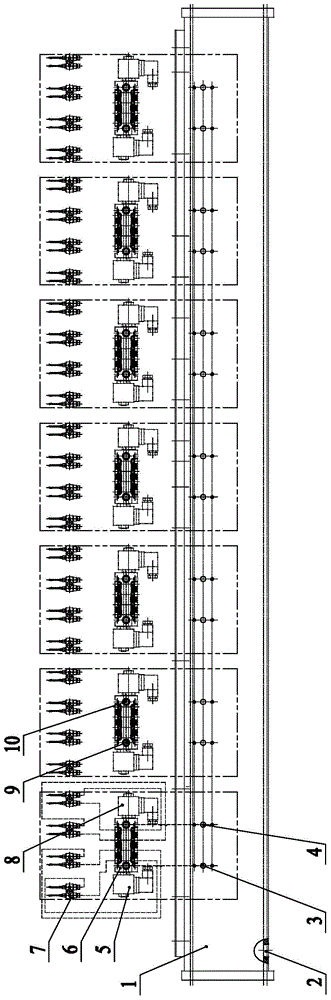 Auxiliary nozzle air path system for bidirectional wefting insertion air jet loom