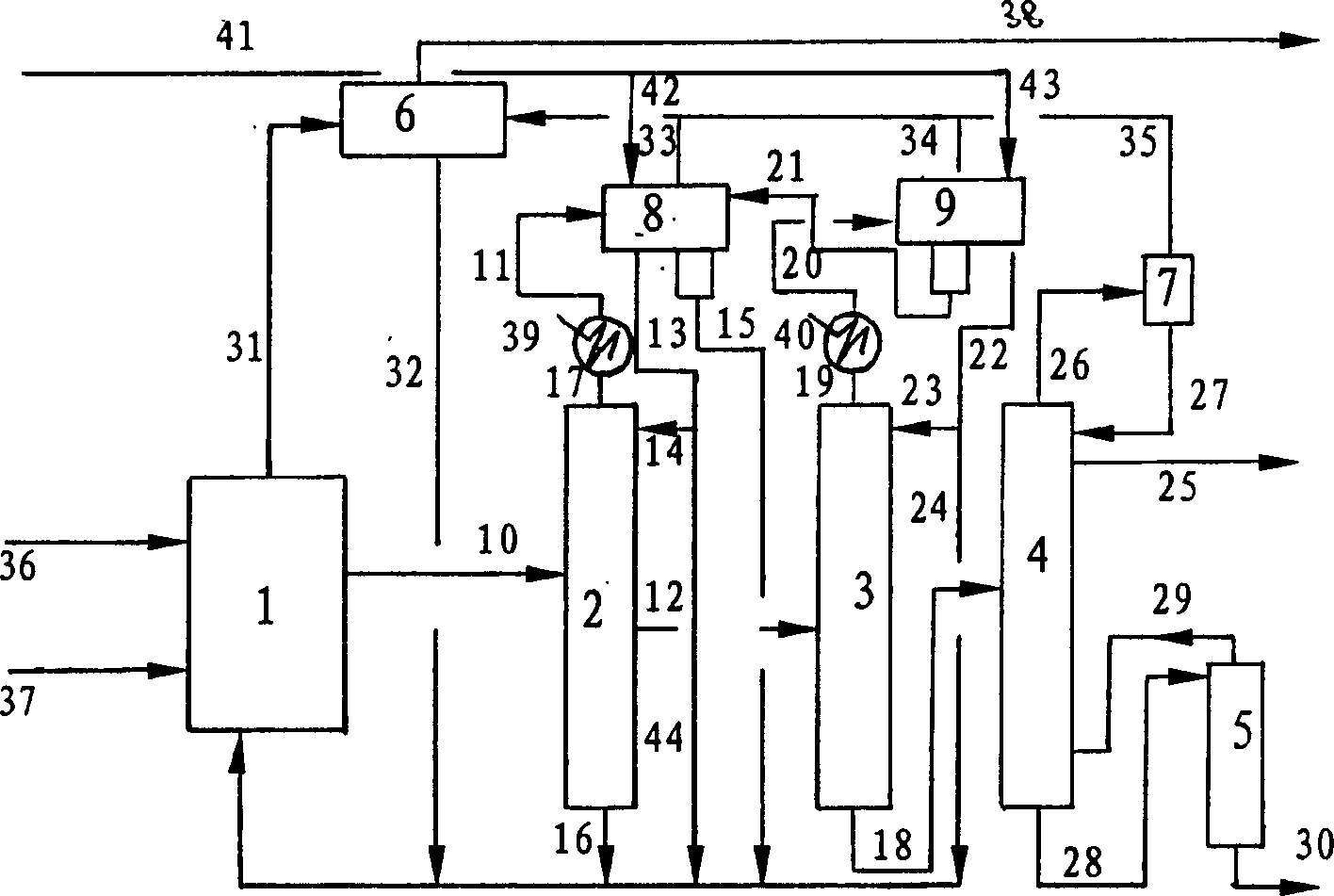 Purification method for acetic acid synthesized by low pressure methanol carbonylation