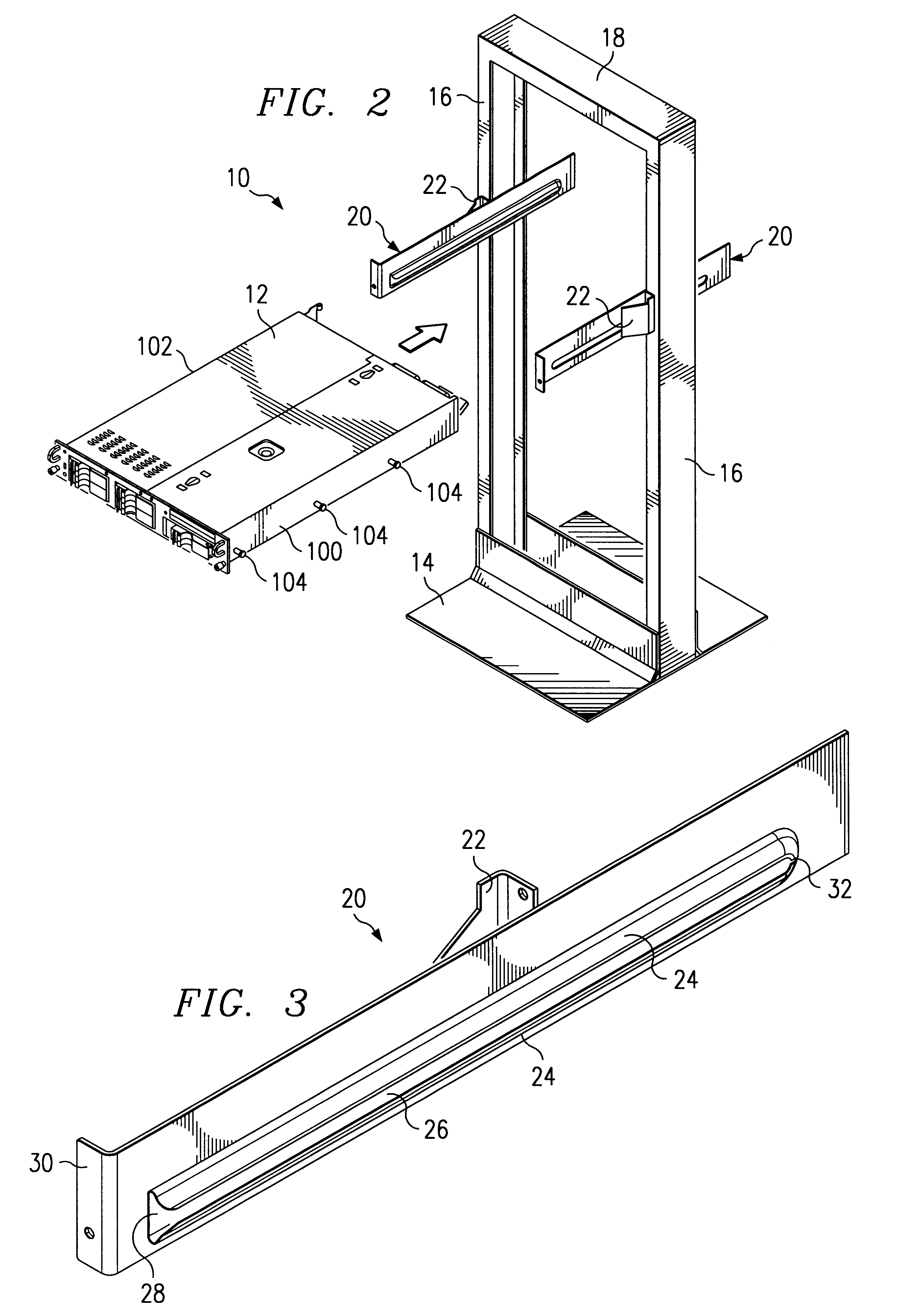 Method and apparatus for supporting a computer chassis