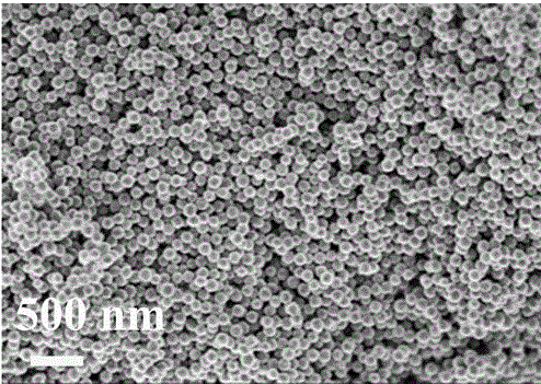 Monodispersive porous crystal titanium oxide nanosphere with size smaller than 100 nm and preparation method thereof