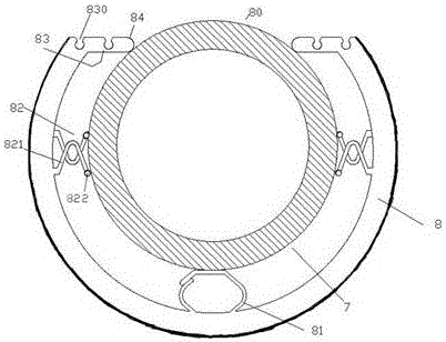 Corrosion-resistant pipeline safety protection structure and installation method thereof