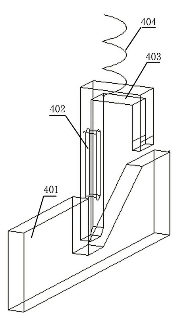 Motion slider, hammer and link mechanism of optical fiber fusion splicer