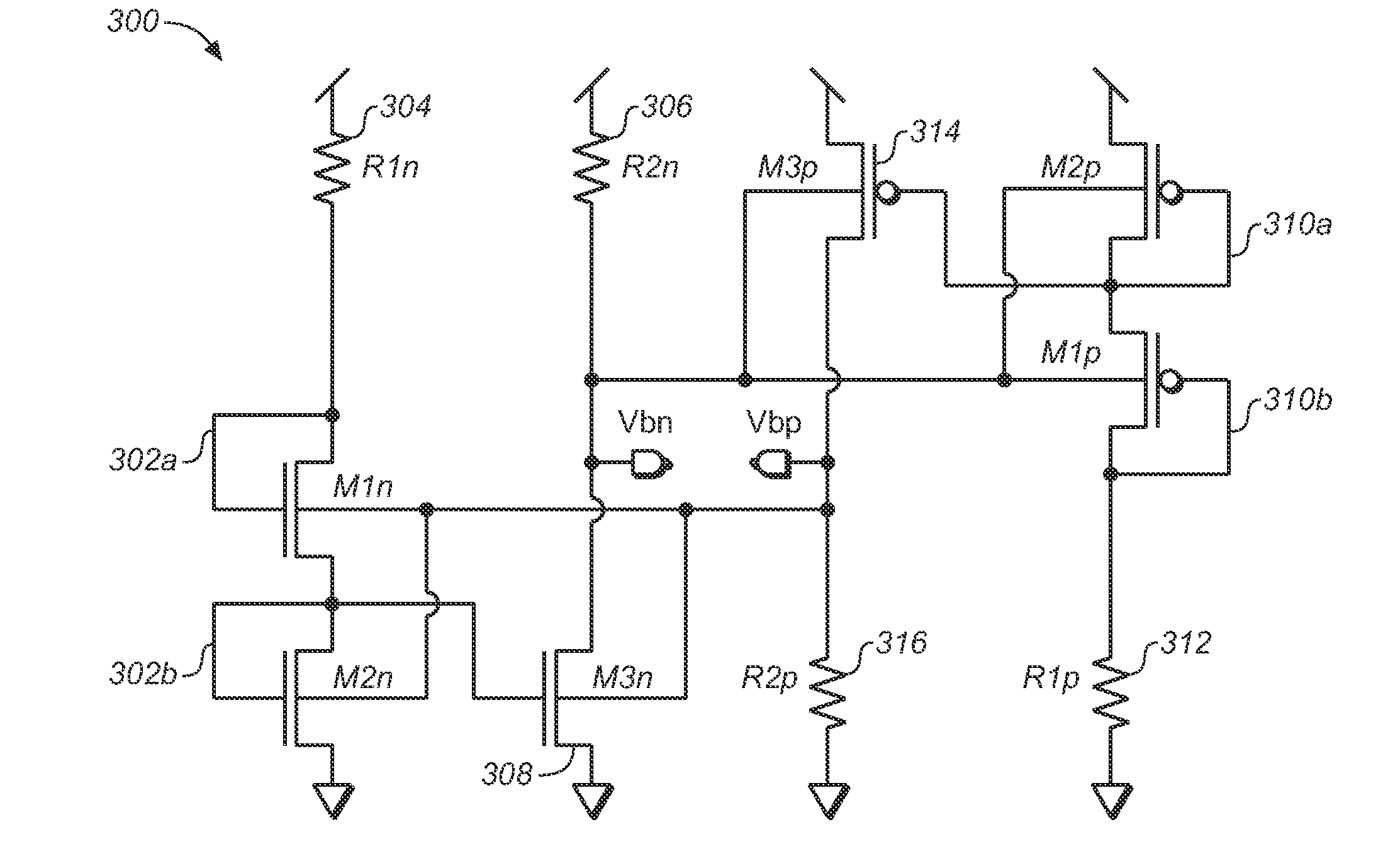 Bias circuit for a MOS device