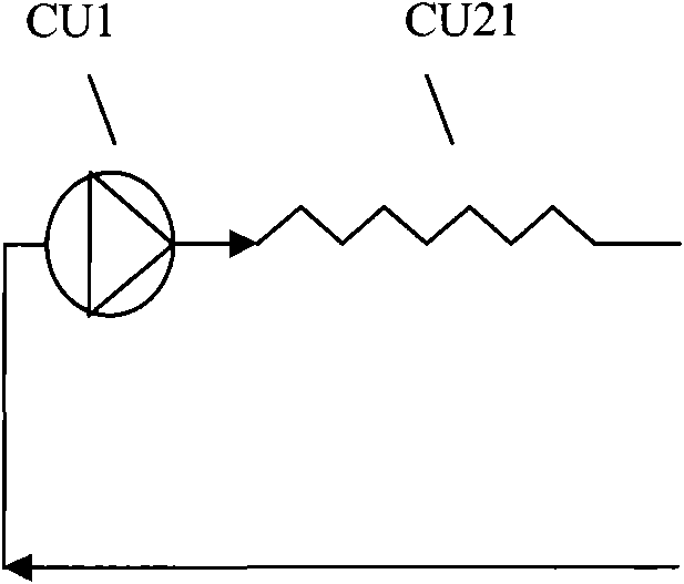 Low-temperature gas liquefaction and separation system applying effect of segregation