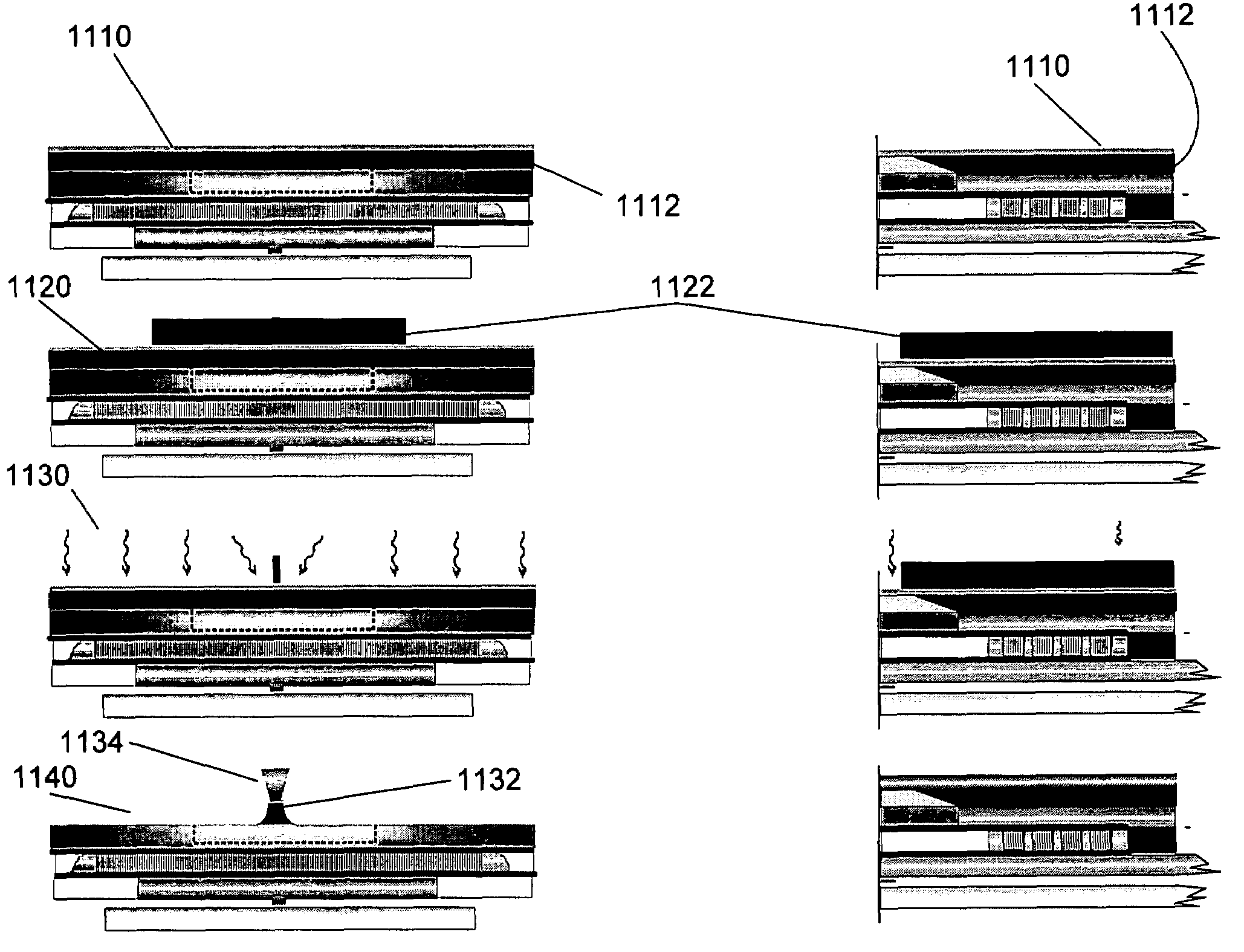 Method and apparatus for defining leading edge taper of a write pole tip