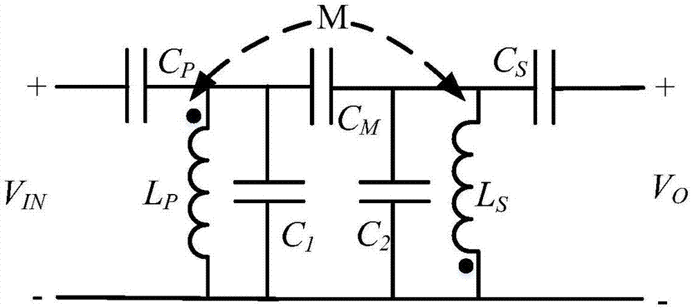 Magnetic field coupling type and electric field coupling type-combined wireless electric energy transmission system