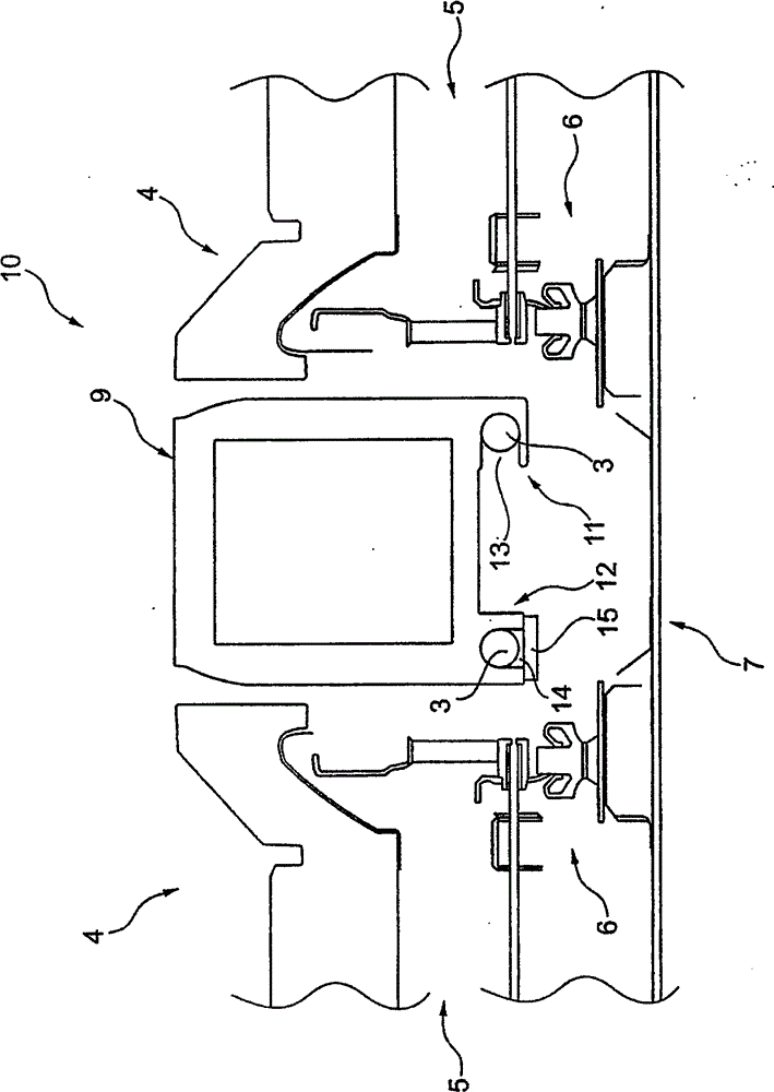 A central console for a vehicle