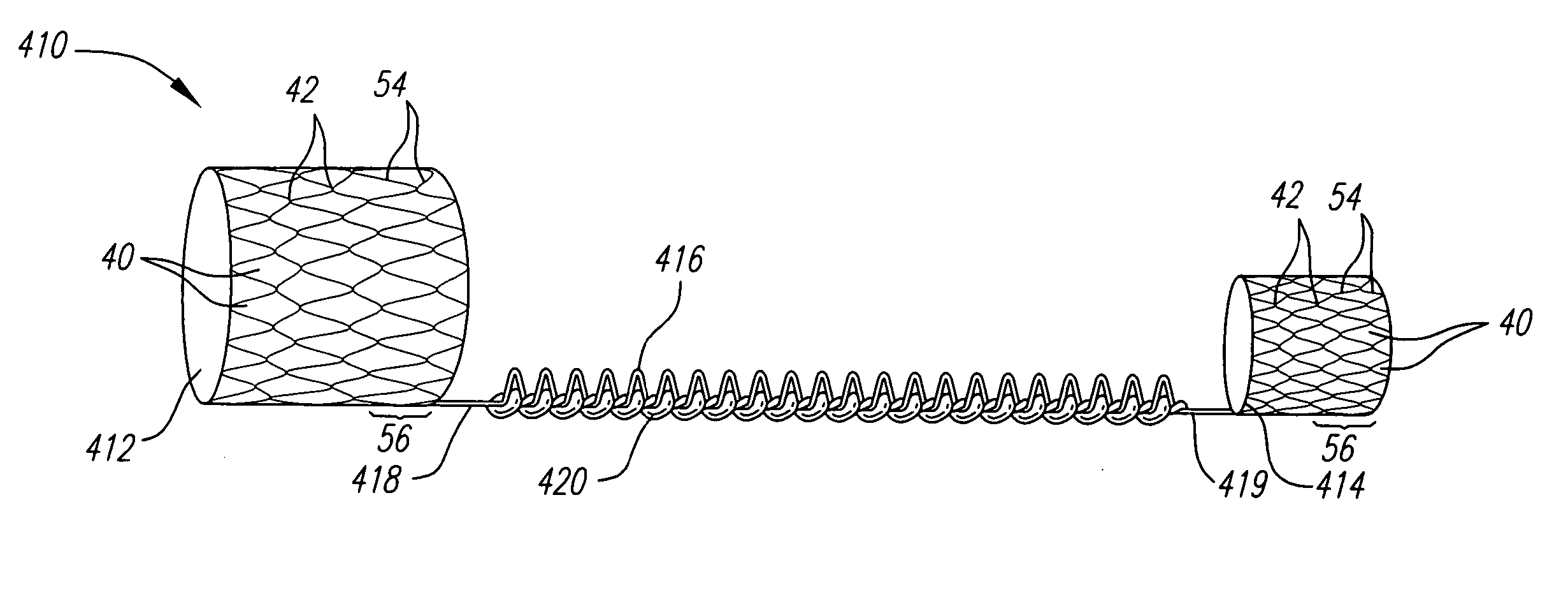 Device for changing the shape of the mitral annulus