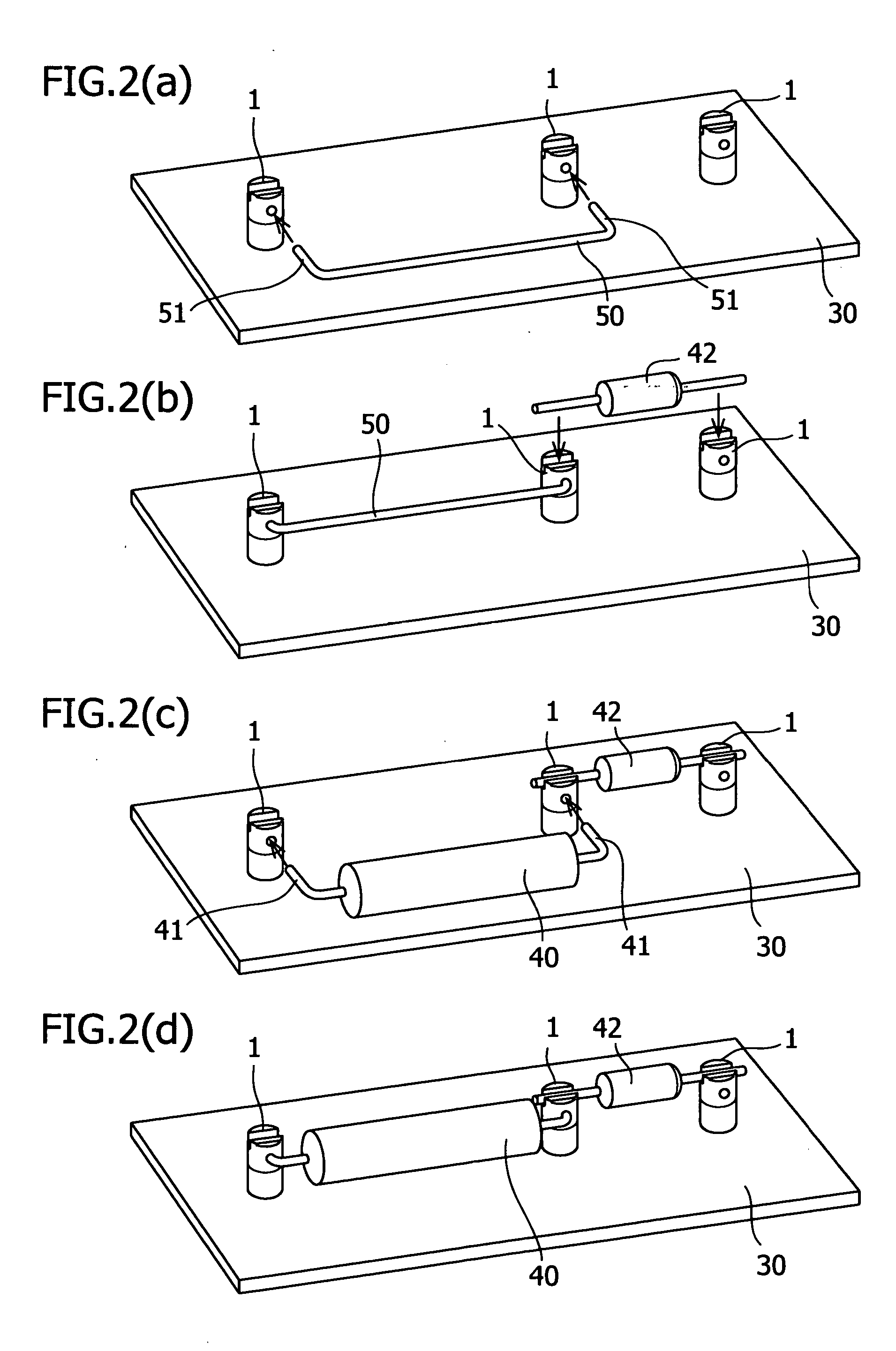 PTFE stud for ultrahigh-value resistor and method therefor