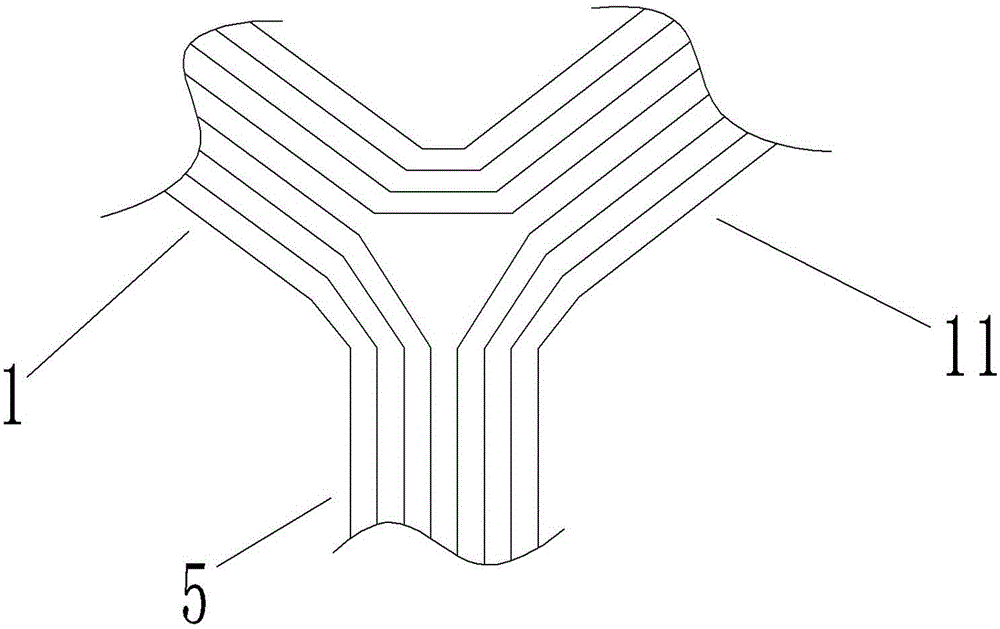 Wire arrangement structure and wire arrangement system using same