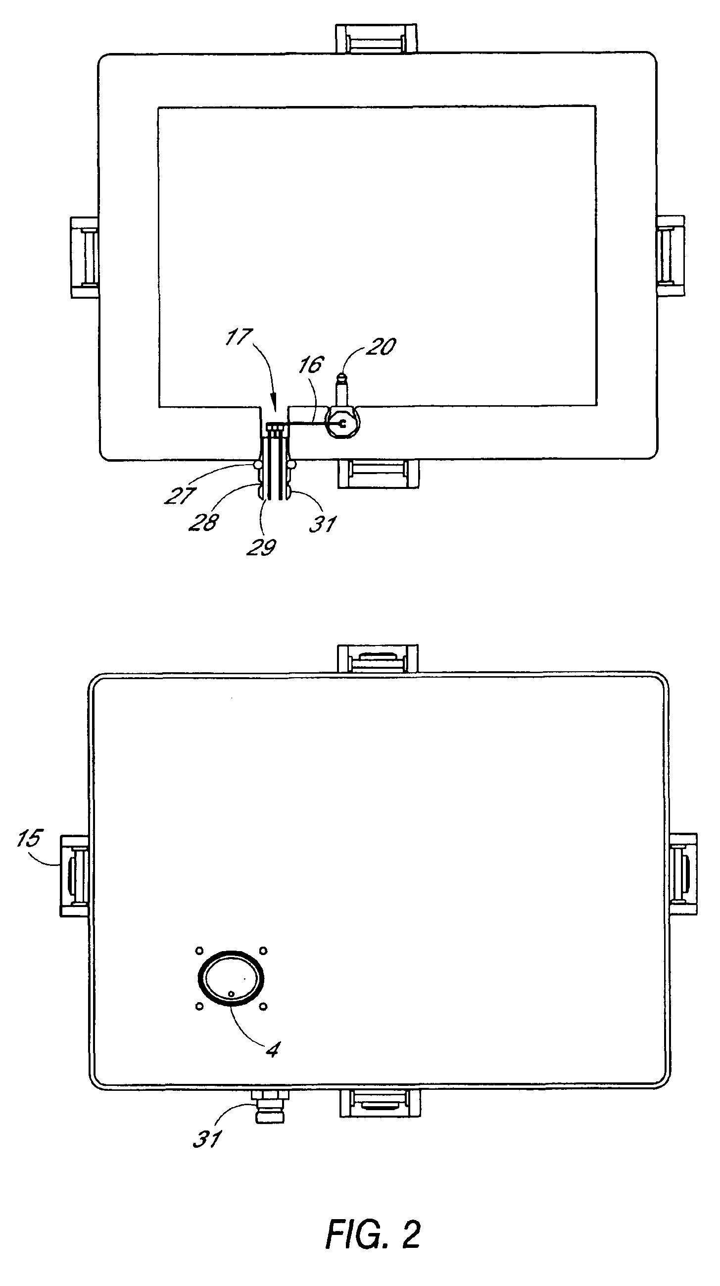 System for housing an audio system in an aquatic environment