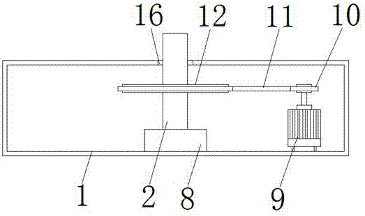 Textile display cabinet with rotation function