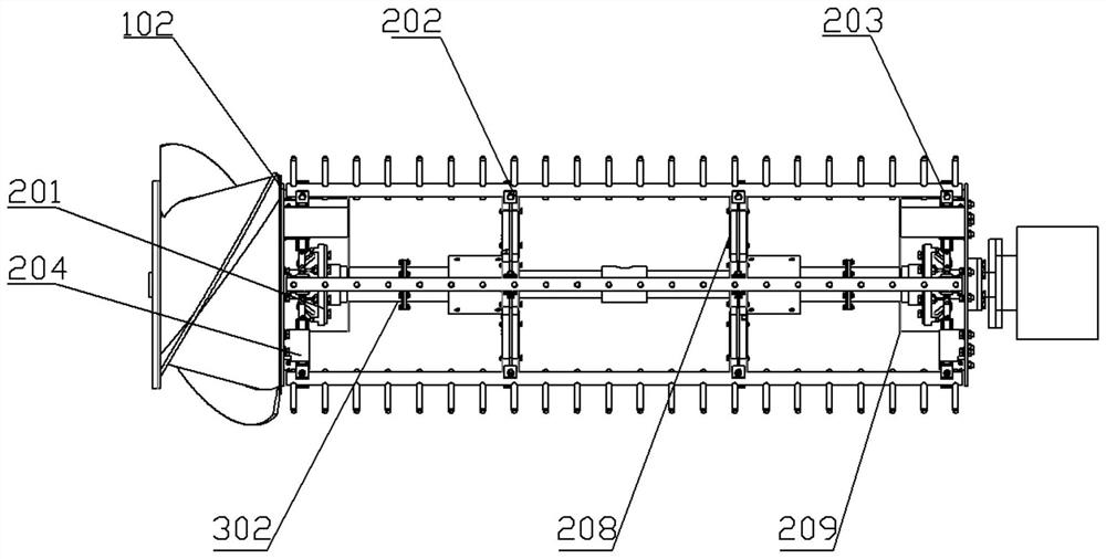 Self-locking hydraulic variable-diameter threshing cylinder and combine harvester