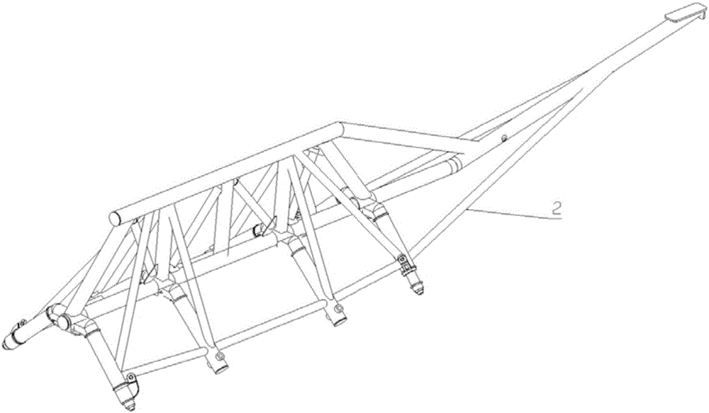 An aerospace vehicle landing approach flight test pylon