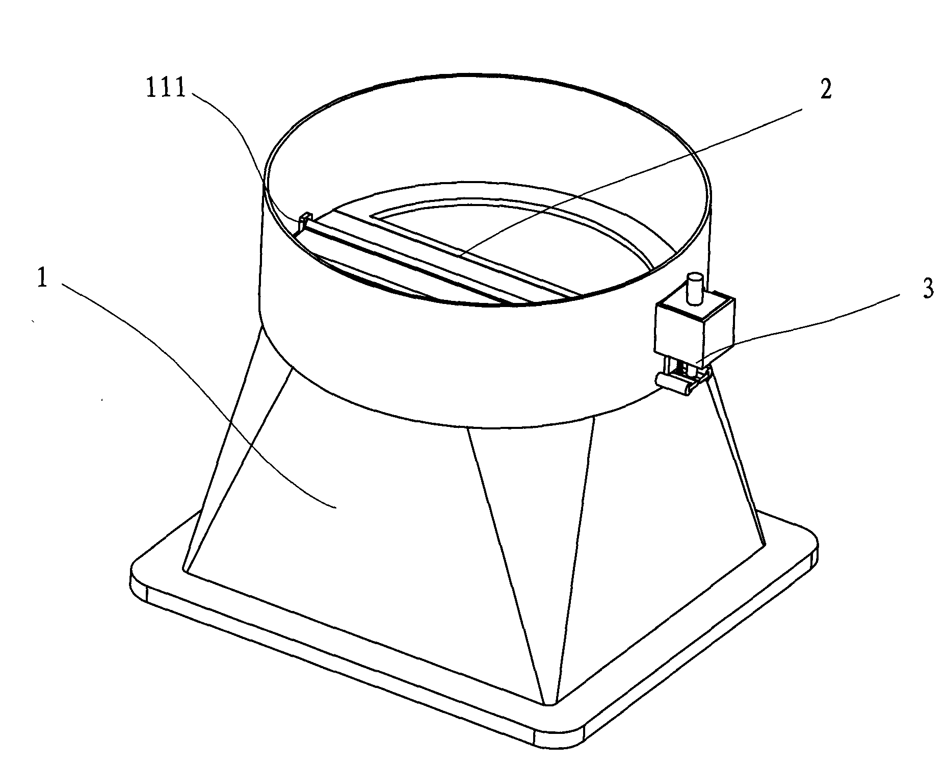 Air outlet hood for range hood