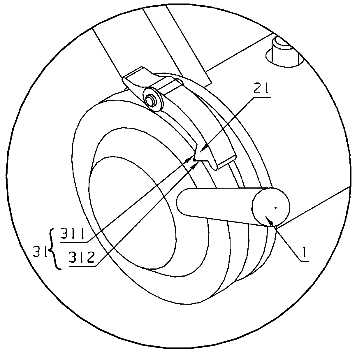 Tripping mechanism of permanent magnet circuit breaker, permanent magnet circuit breaker and switchgear