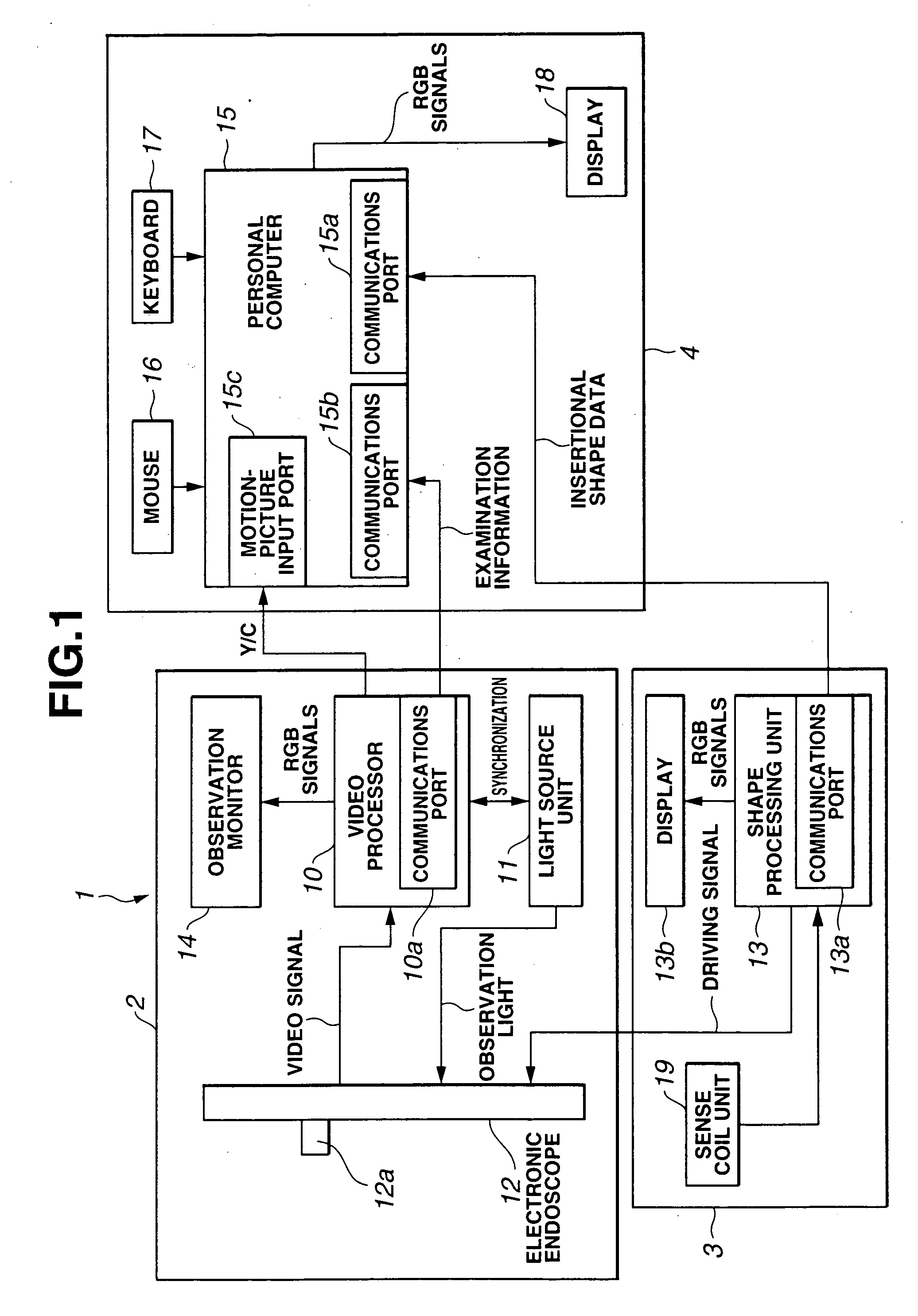 Endoscope information processor and processing method