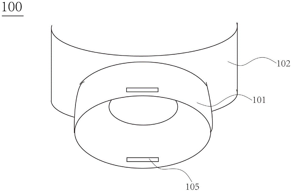 Mouth support component, mouth corner stretching device and mouth corner stretching method